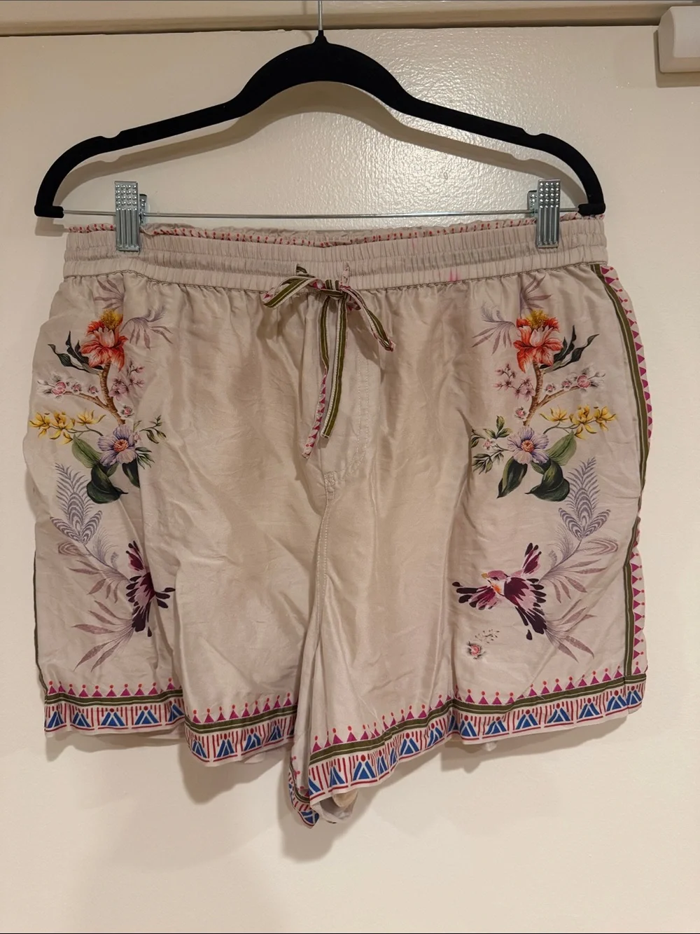 Johnny Was Jade Mayvis Pull-On Short Pockets Silk Blend (Orig $230) ‼️callouts
